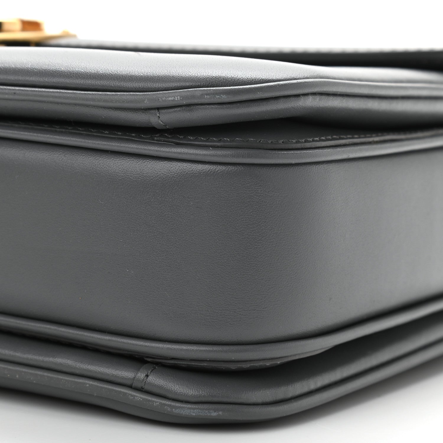Celine Shiny Calfskin Medium C Bag Grey 11 of 12