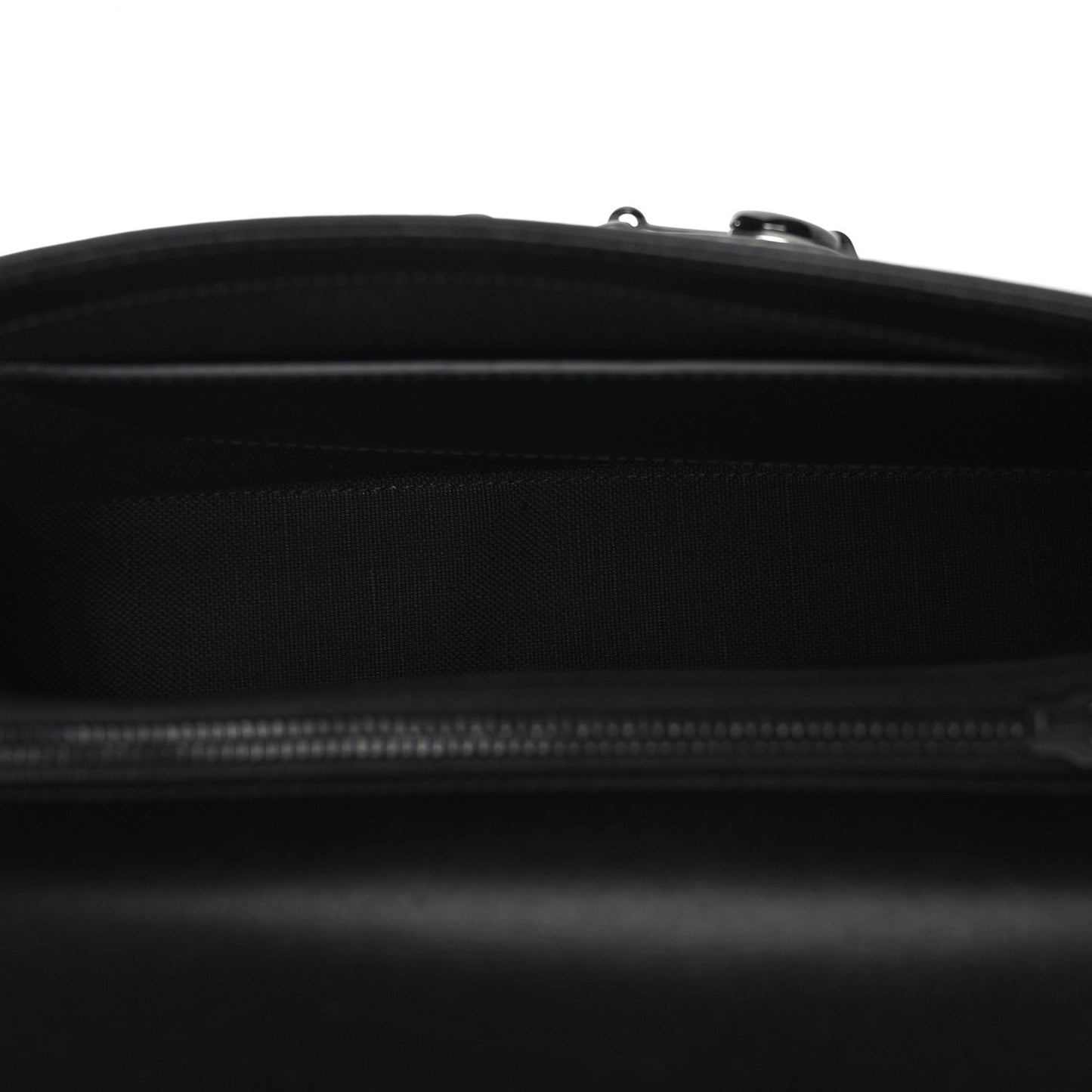 Azalea Calfskin Web Monochrome Horsebit 1955 Shoulder Bag Black