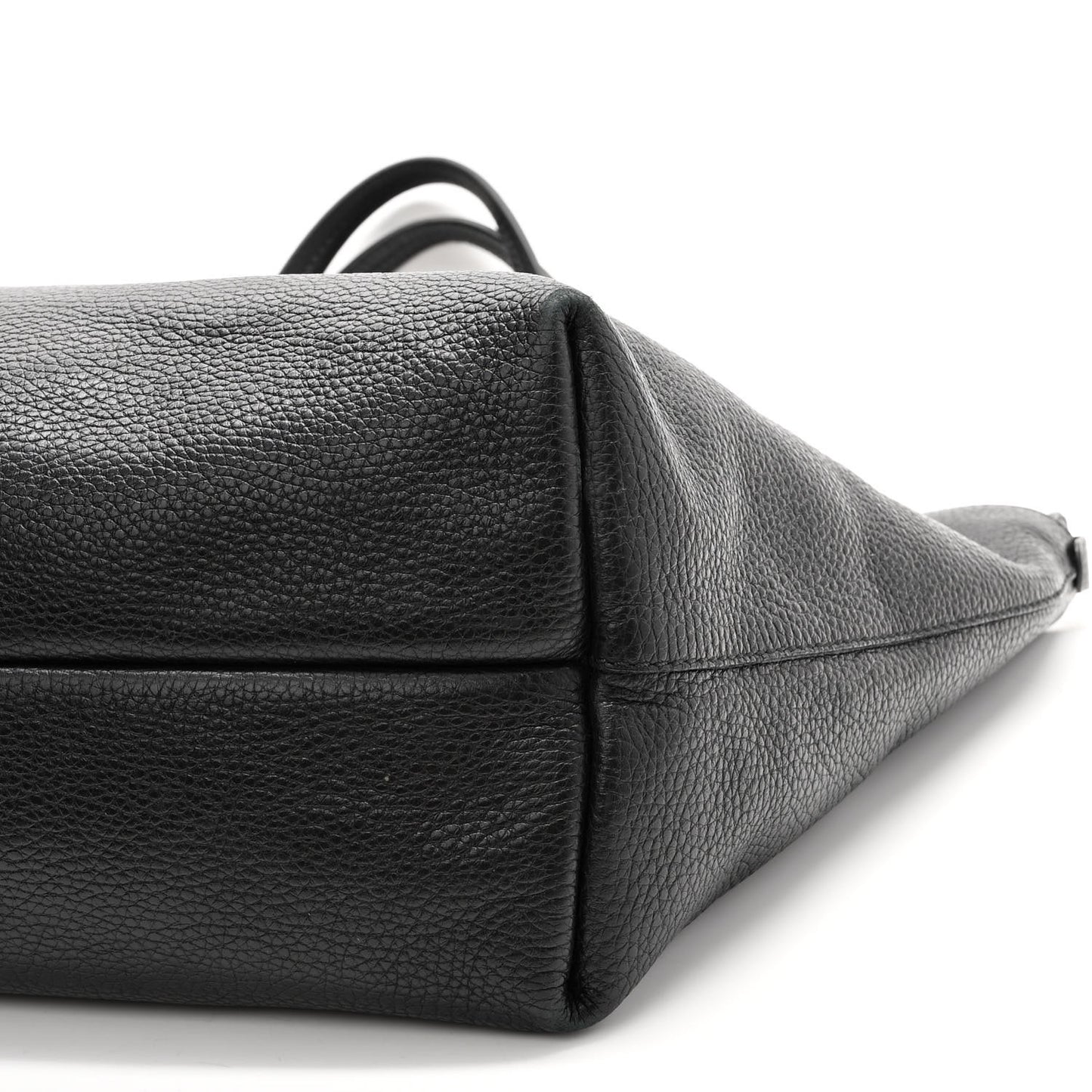 Calfskin Medium Tote Black
