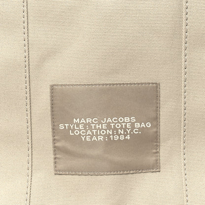 Marc Jacobs Cotton Canvas Large The Tote Bag Beige 10 of 11