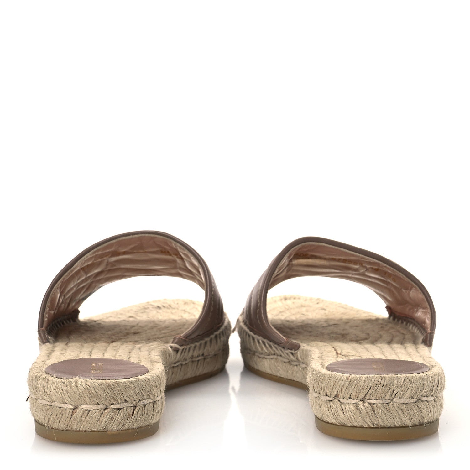 Gucci Nappa Matelasse GG Marmont Espadrille Slide Sandals 39 Porcelain Rose 6 of 15