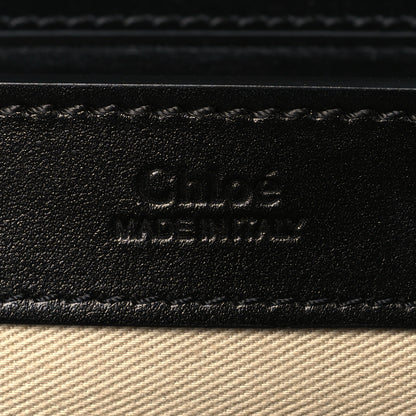 Chloe Calfskin Suede C Clutch With Chain Black 6 of 9