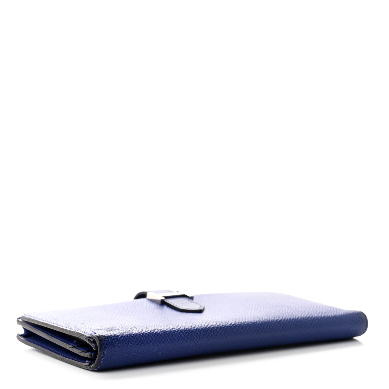 Hermes Epsom Bearn Gusset Wallet Bleu Electrique 5 of 12