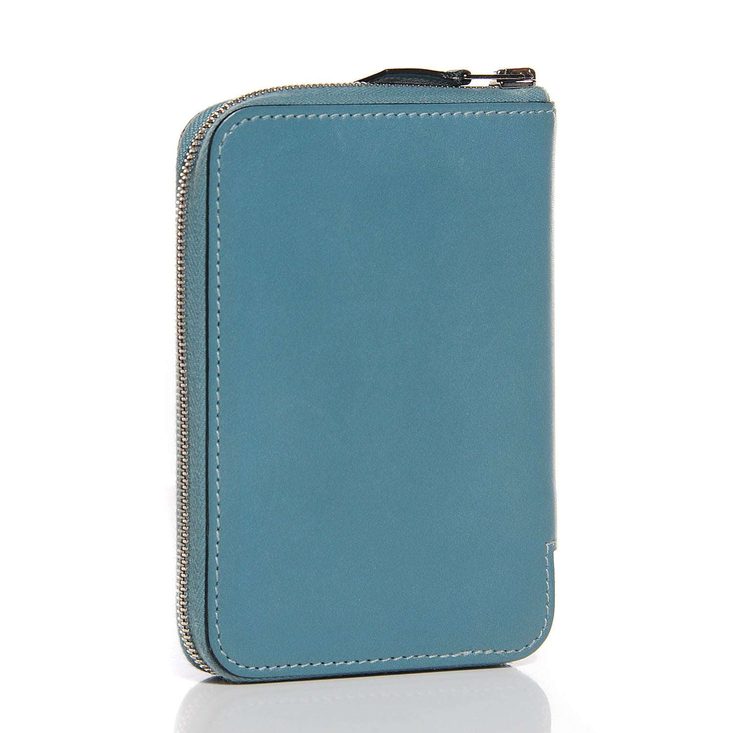 Hermes Tadelakt Compact Azap Wallet Ciel 3 of 11