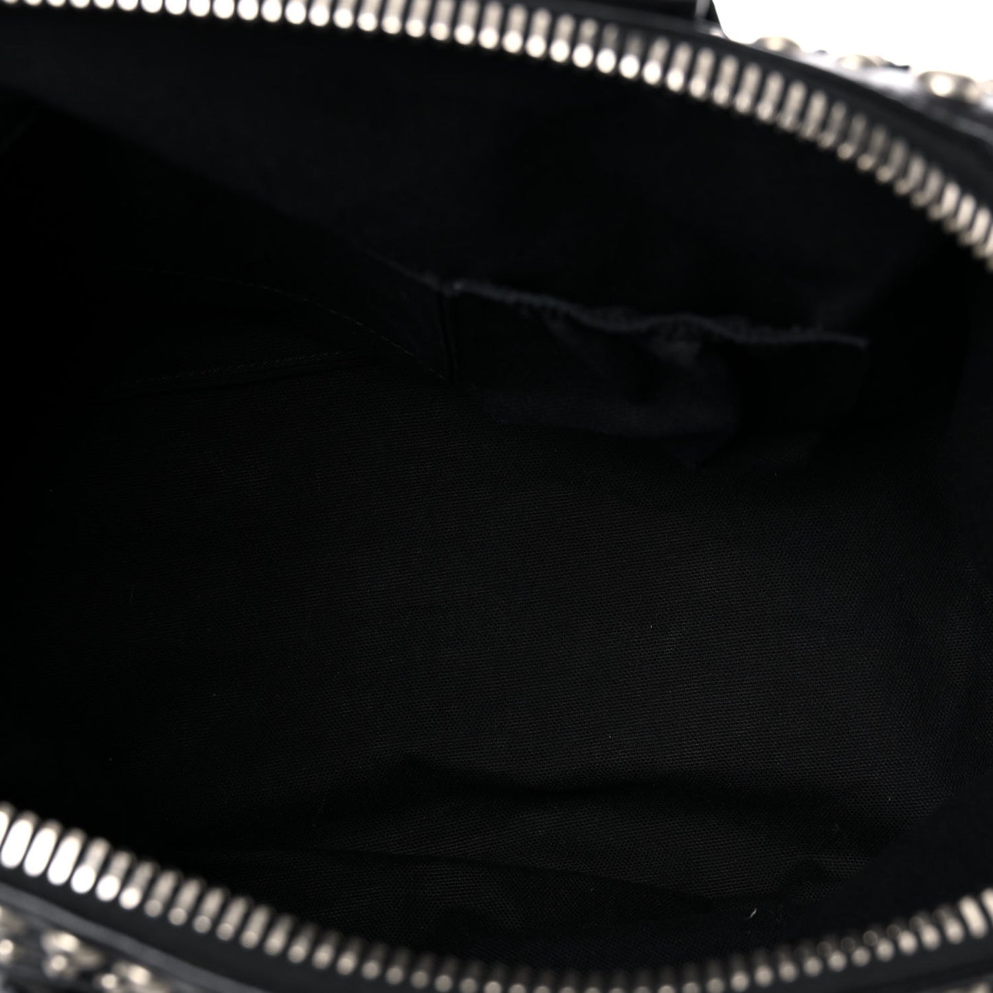 Calfskin Medium Studded Bi-Color Antigona Black White
