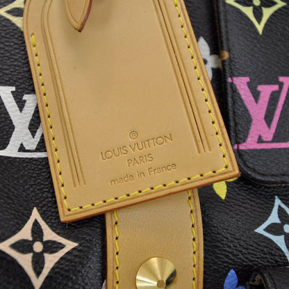 Louis Vuitton Monogram Multicolor Keepall 45 Black 7 of 9