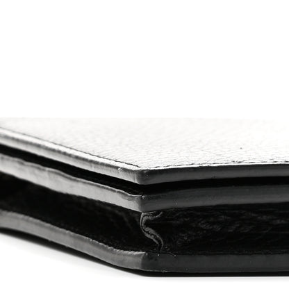Gucci Dollar Calfskin Medium Betty Chain Wallet Black 8 of 10
