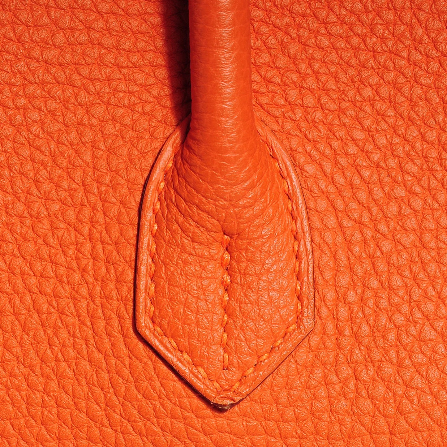 Togo Birkin 35 Orange