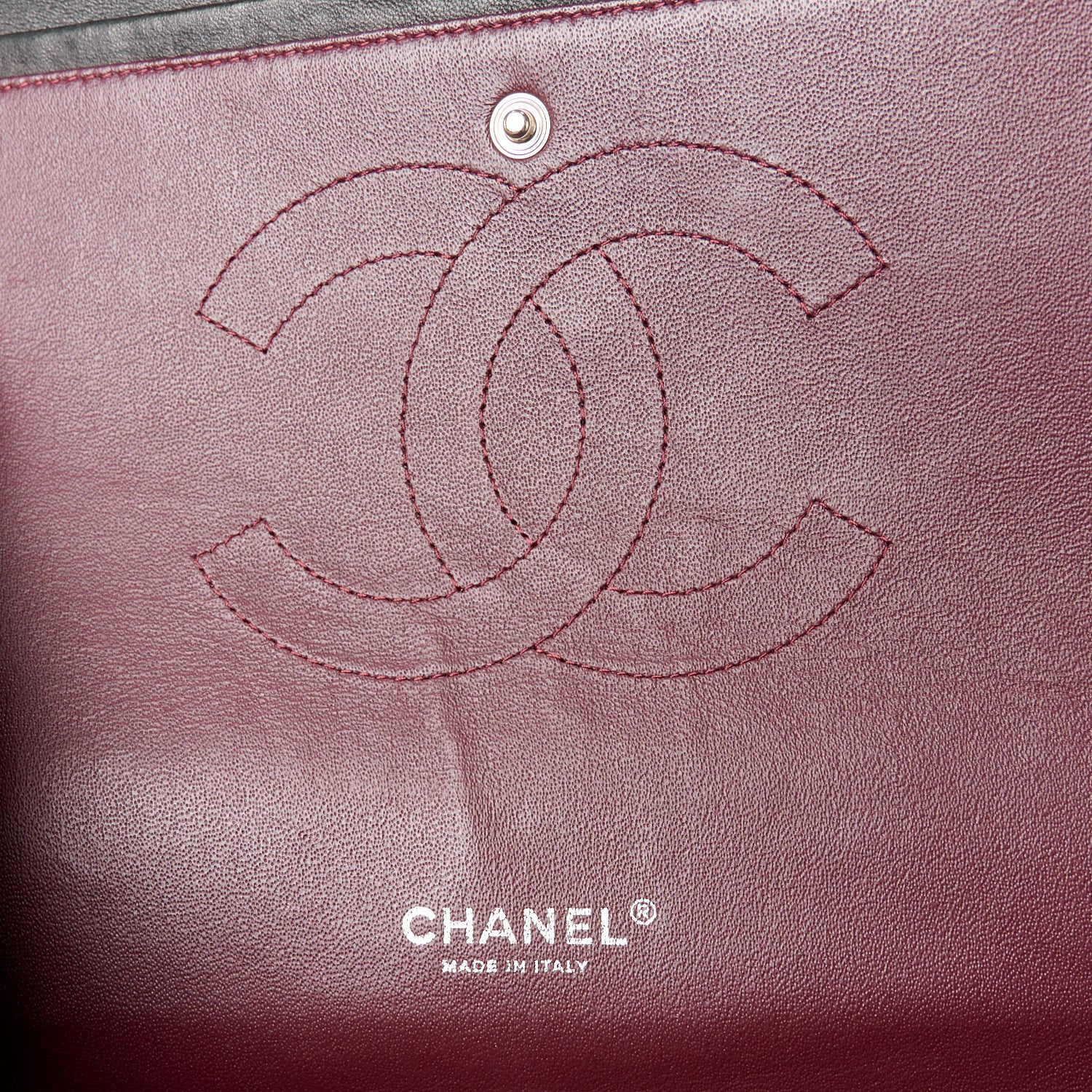 Chanel Lambskin Quilted Maxi Double Flap Black 6 of 15