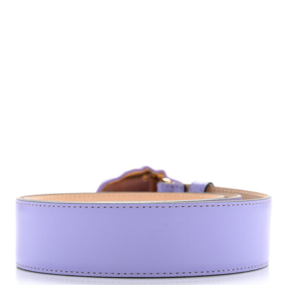 Versace Calfskin Tonal 3cm La Medusa Belt 90 36 Purple 2 of 7