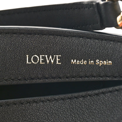 Loewe Jacquard Anagram Calfskin Small Luna Navy Black 6 of 8