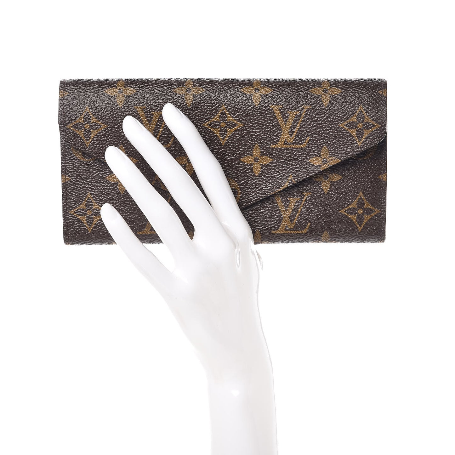 Monogram Josephine Wallet Red