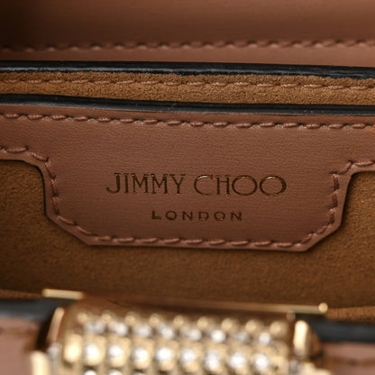 Jimmy Choo Calfskin Mini Varenne Top Handle Satchel Powder Pink 6 of 11