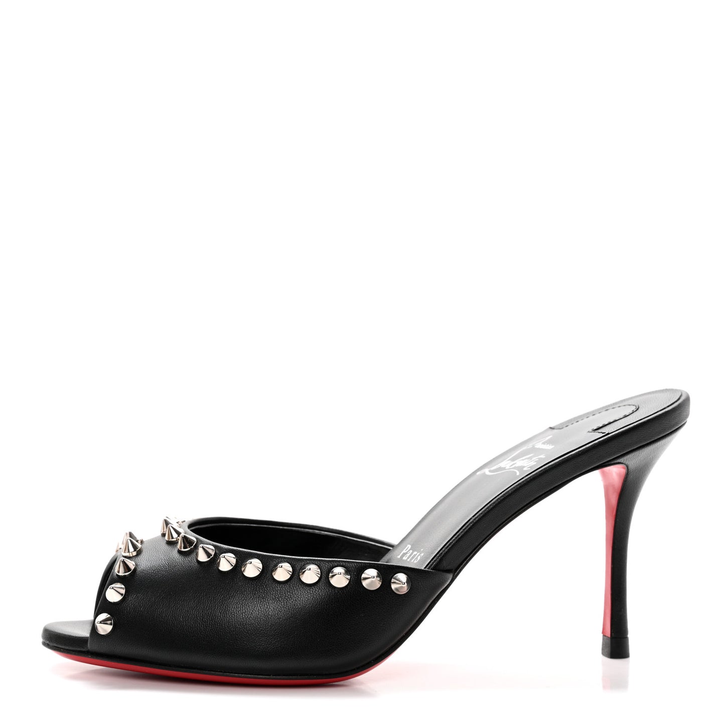Nappa Spike Me Dolly 85 Sandals 36 Black