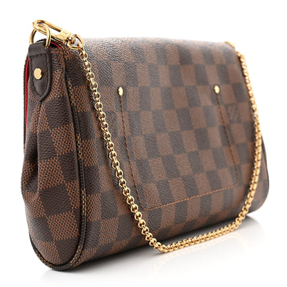 Louis Vuitton Damier Ebene Favorite MM 3 of 10