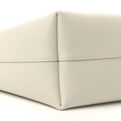 Saint Laurent Calfskin Large Shopping Tote Porcellana 10 of 12