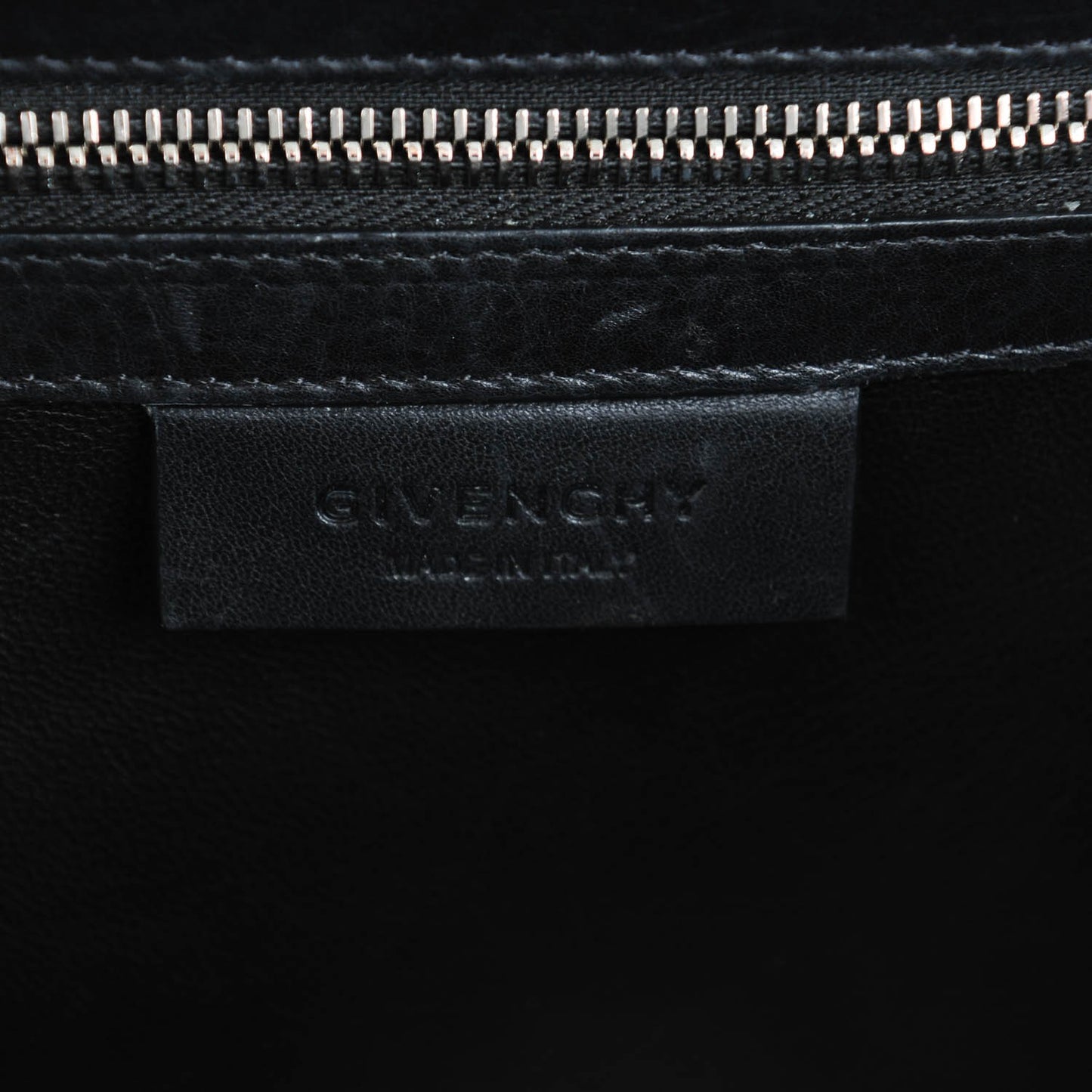 Python Medium Pandora Box Crossbody Bag Black White