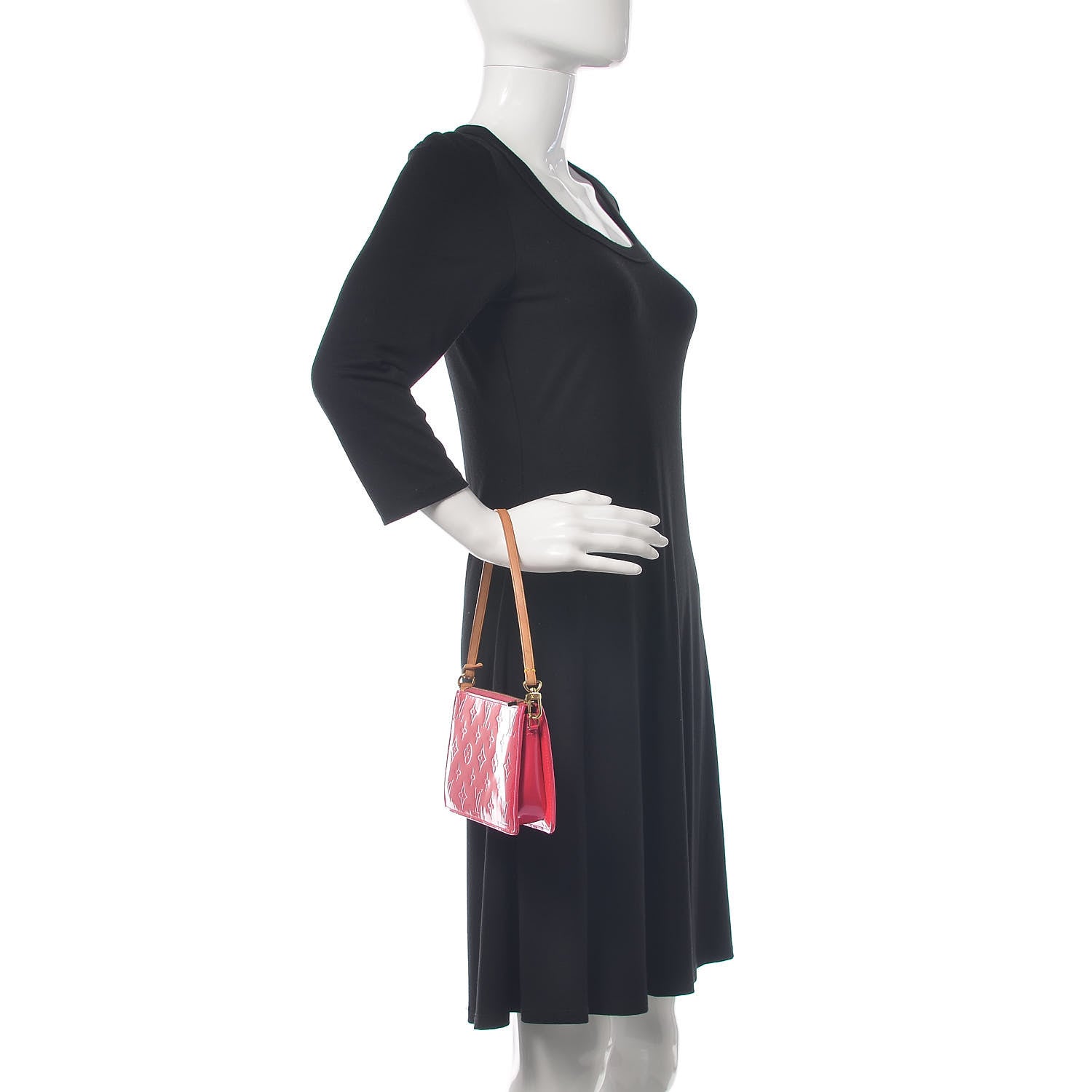 Louis Vuitton Vernis Lexington Pochette Fuchsia 2 of 11
