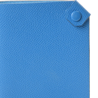 Hermes Epsom Tarmac PM Passport Holder Bleu Zanzibar 8 of 9