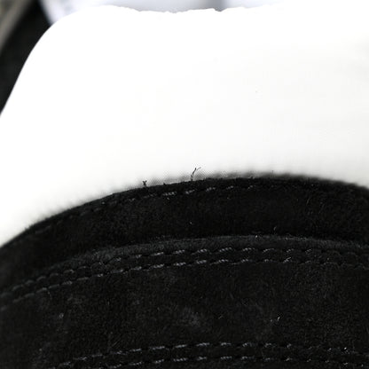 Chanel Mesh Suede Grained Calfskin Womens CC Sneakers 41 Black White 13 of 14