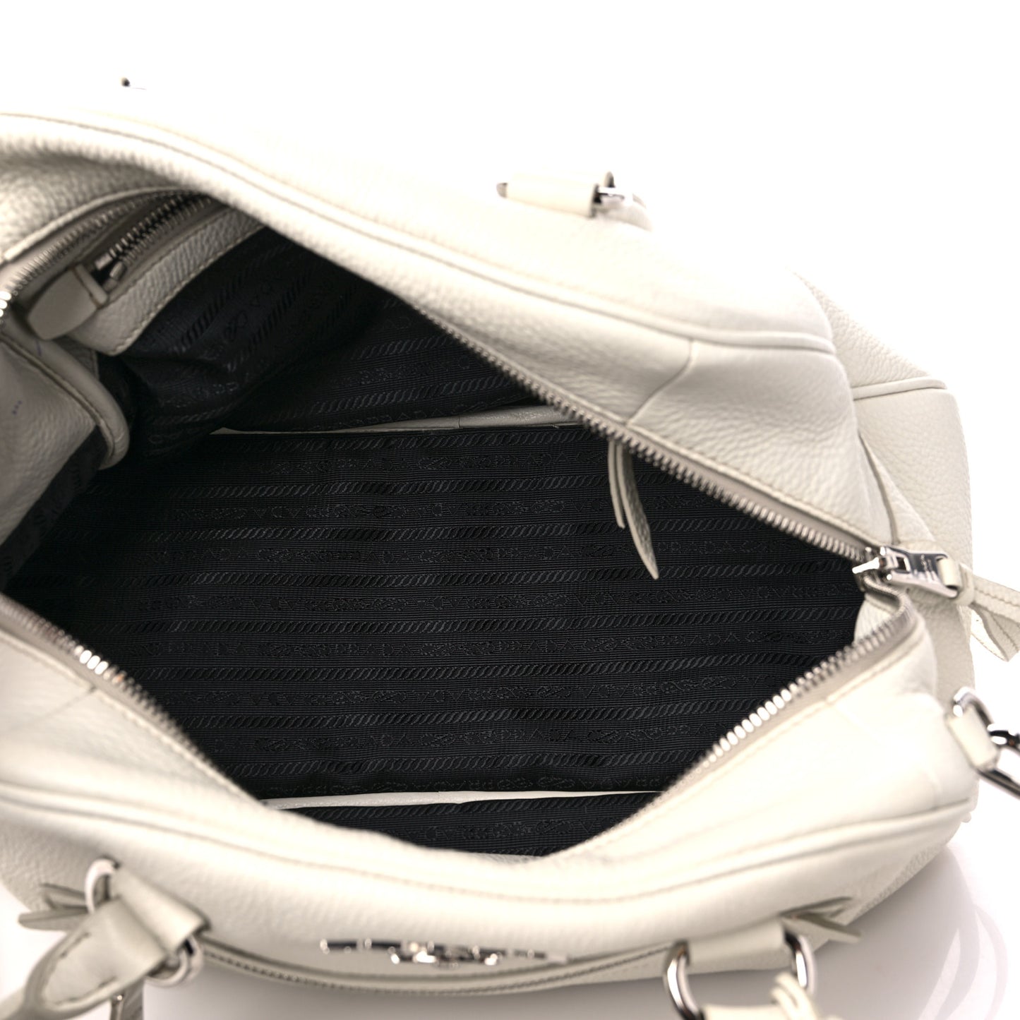 Vitello Phenix Bowling Bag Talco