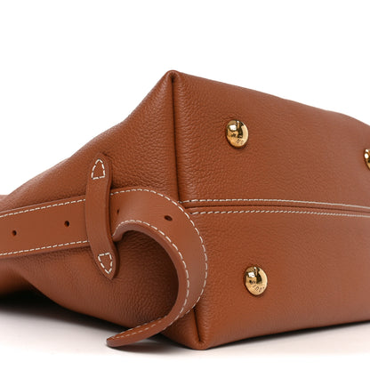 Louis Vuitton Grained Calfskin Low Key Hobo PM Cognac 9 of 10