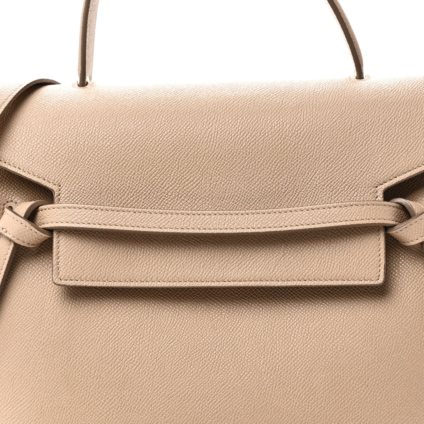 Grained Calfskin Small Belt Bag Dune