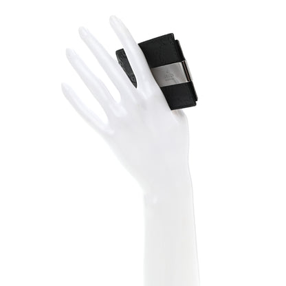 Gucci Guccissima Money Clip Black 2 of 7