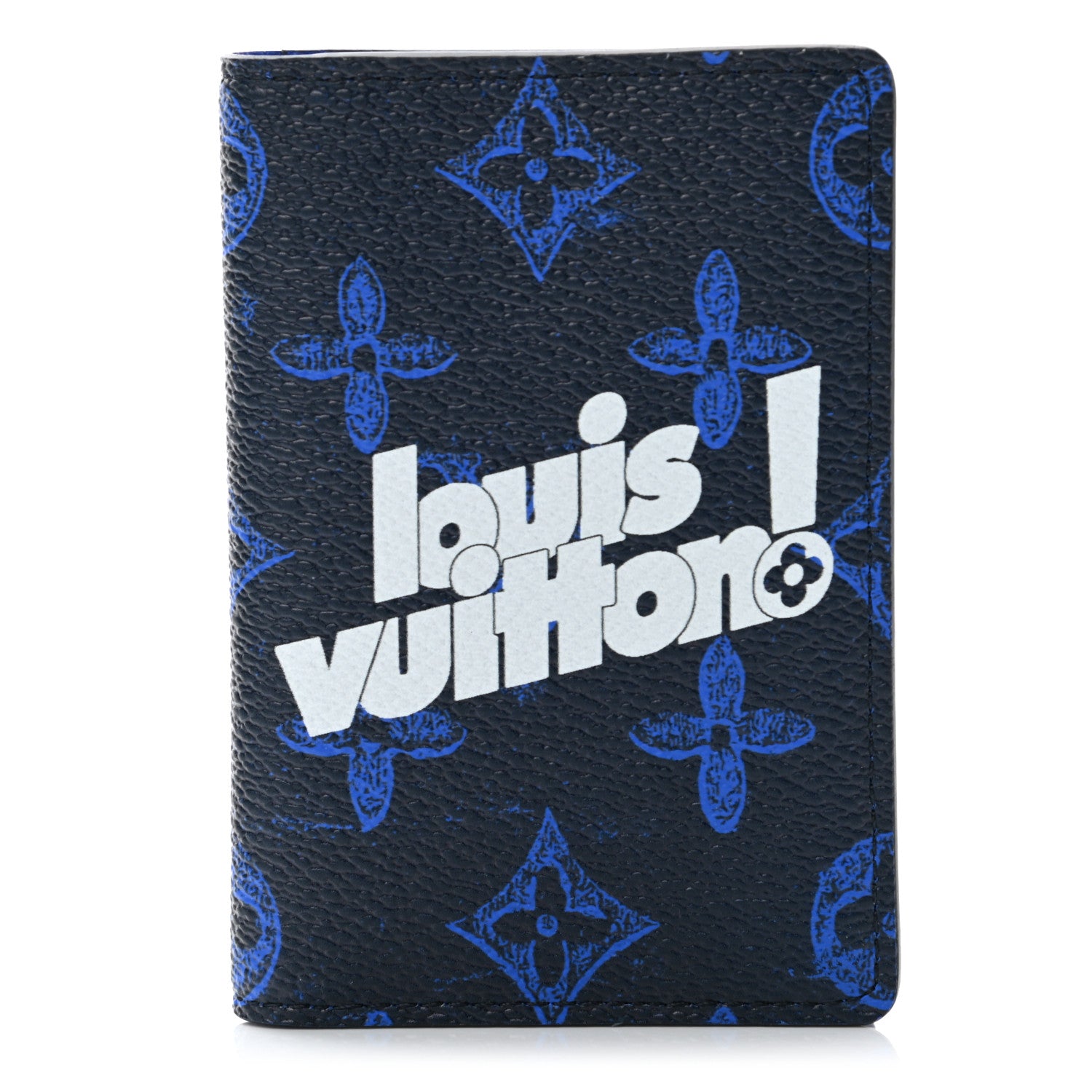 Louis Vuitton Vintage Monogram Everyday LV Pocket Organizer Blue 1 of 7