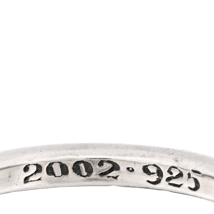 Chrome Hearts Sterling Silver Cross Charm Ring 50 5.25 4 of 4