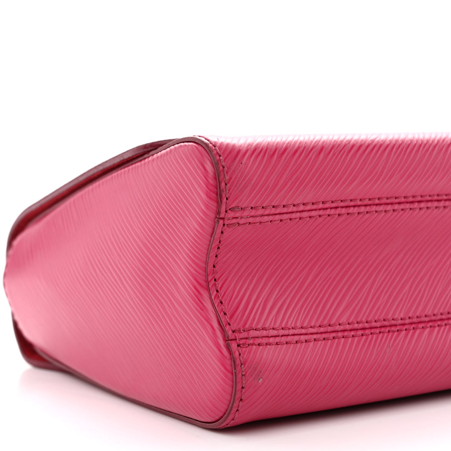 Epi Twist Shoulder Bag MM Hot Pink
