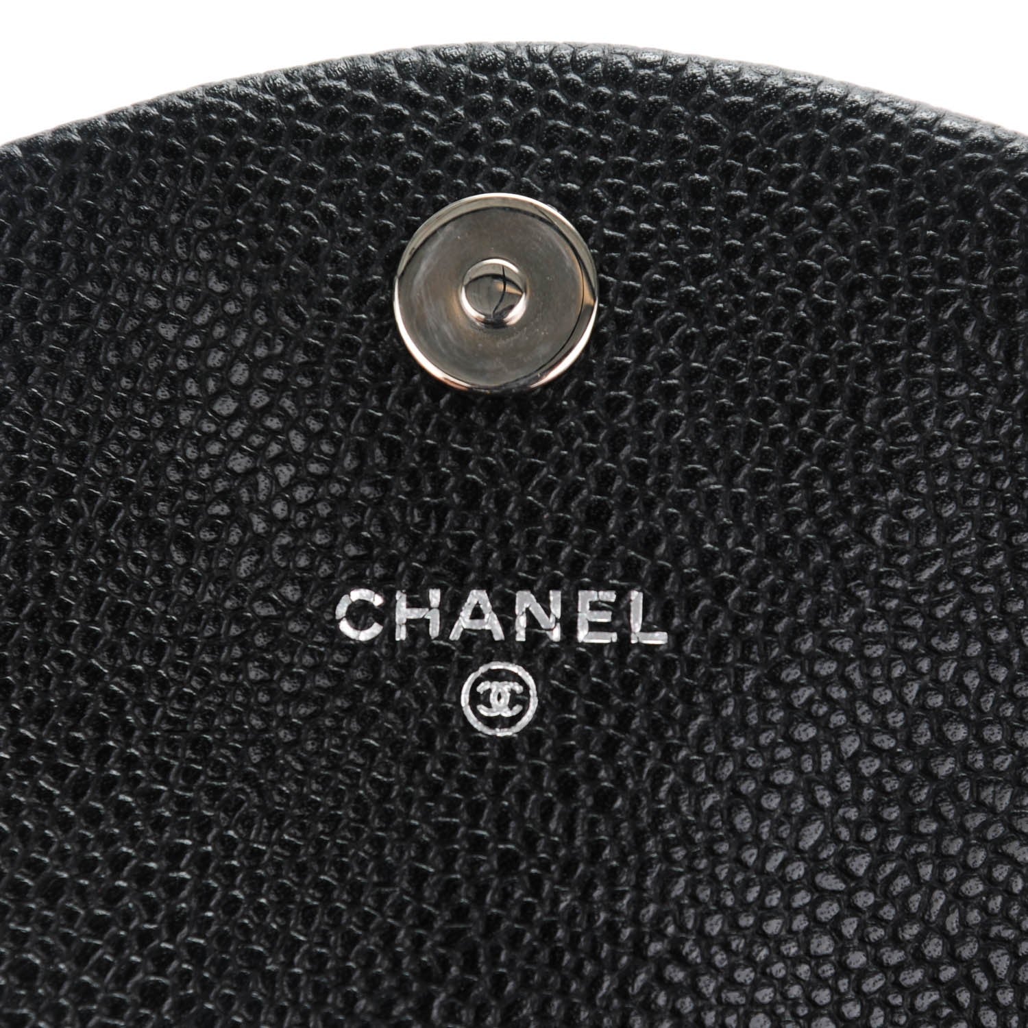 Chanel Caviar Half Moon Wallet On Chain WOC Black 5 of 8