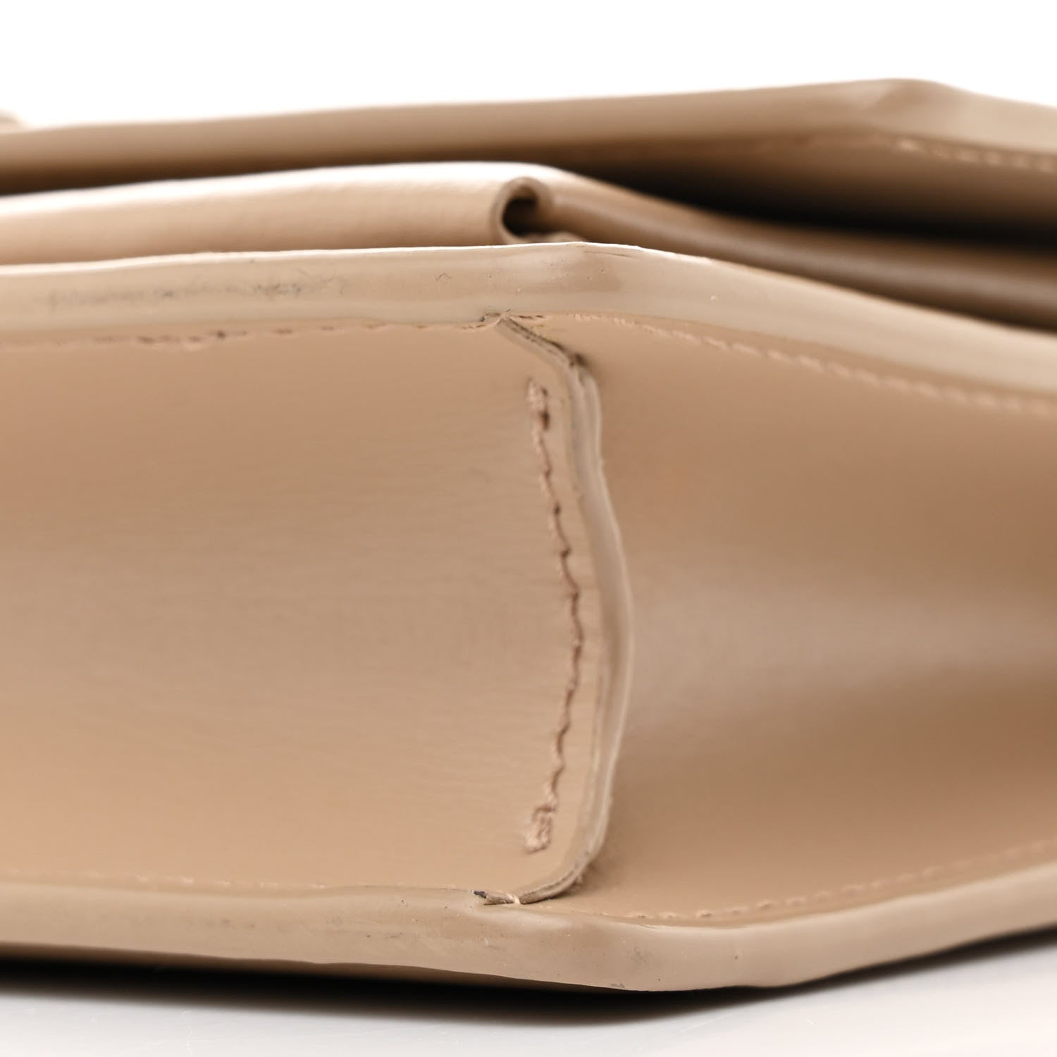 Saint Laurent Calfskin Monogram Sunset Chain Wallet Dark Beige 9 of 9