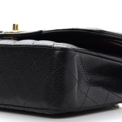 Chanel Caviar Quilted Medium Double Flap Black 9 of 9