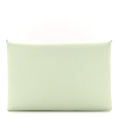 Hermes Epsom Calvi Card Case Vert Fizz 1 of 6