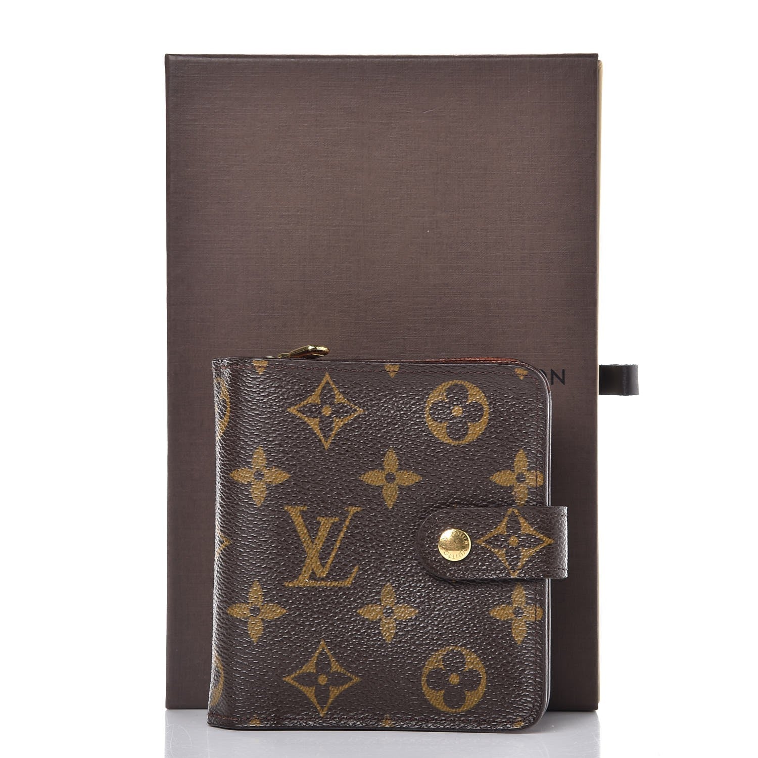 Louis Vuitton Monogram Compact Zippe Zipped Wallet 10 of 10