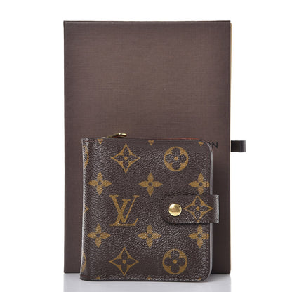 Louis Vuitton Monogram Compact Zippe Zipped Wallet 10 of 10