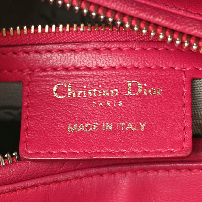 Christian Dior Lambskin Cannage Medium Lady Dior Pink 6 of 11
