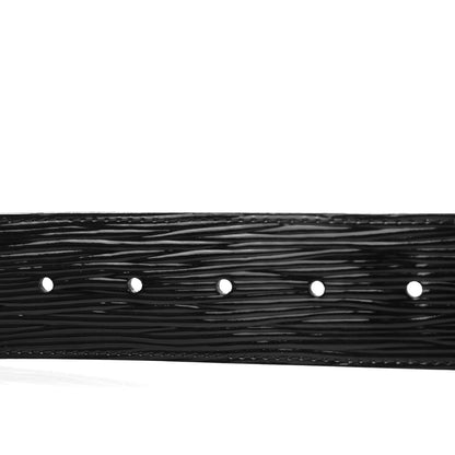 Louis Vuitton Epi Electric 40mm LV Initiales Belt 95 38 Black 3 of 7