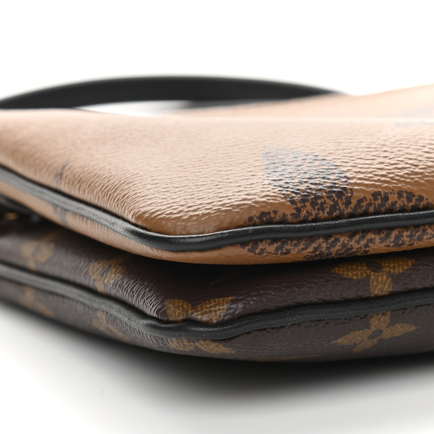 Reverse Monogram Giant Double Zip Pochette