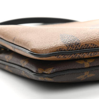 Louis Vuitton Reverse Monogram Giant Double Zip Pochette 8 of 9