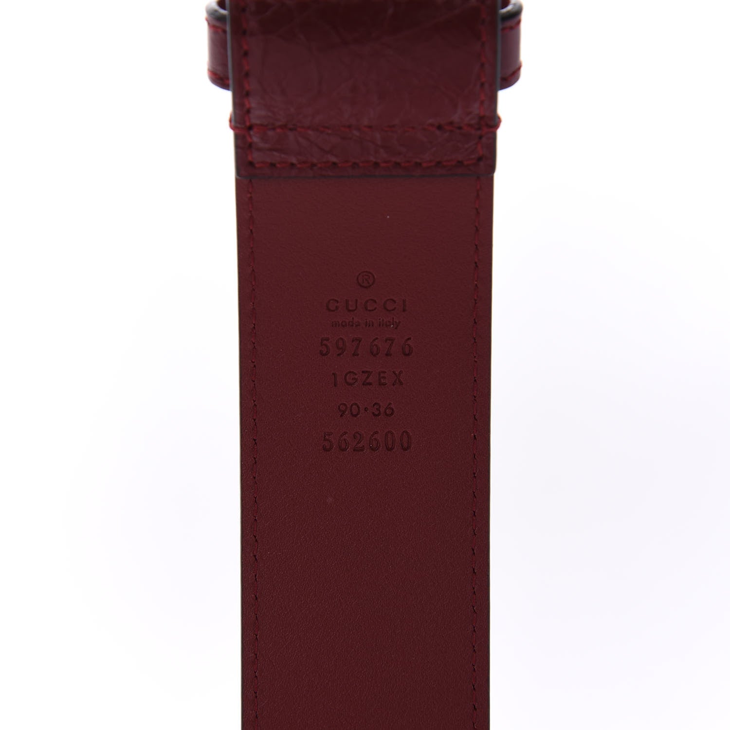 Gucci Fluffy Calfskin Mini Morpheus Belt Bag 90 36 Red 10 of 12