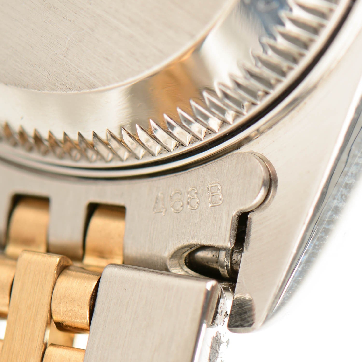 Rolex Stainless Steel 18K Yellow Gold Diamond 26mm Oyster Perpetual Datejust Watch Silver 79173 7 of 8