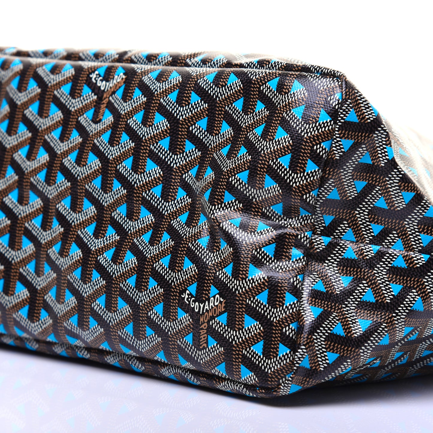 Goyardine Saint Louis Claire Voie PM Black Blue