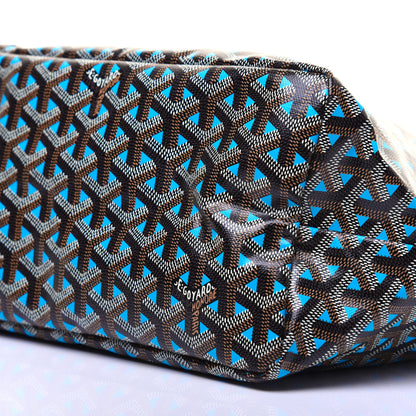 Goyard Goyardine Saint Louis Claire Voie PM Black Blue 7 of 11
