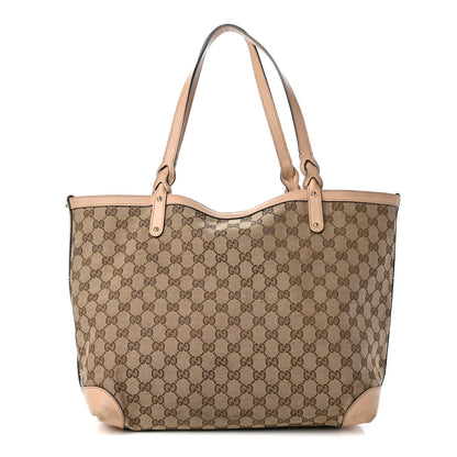 Gucci Monogram Medium Craft Tote Beige 3 of 12