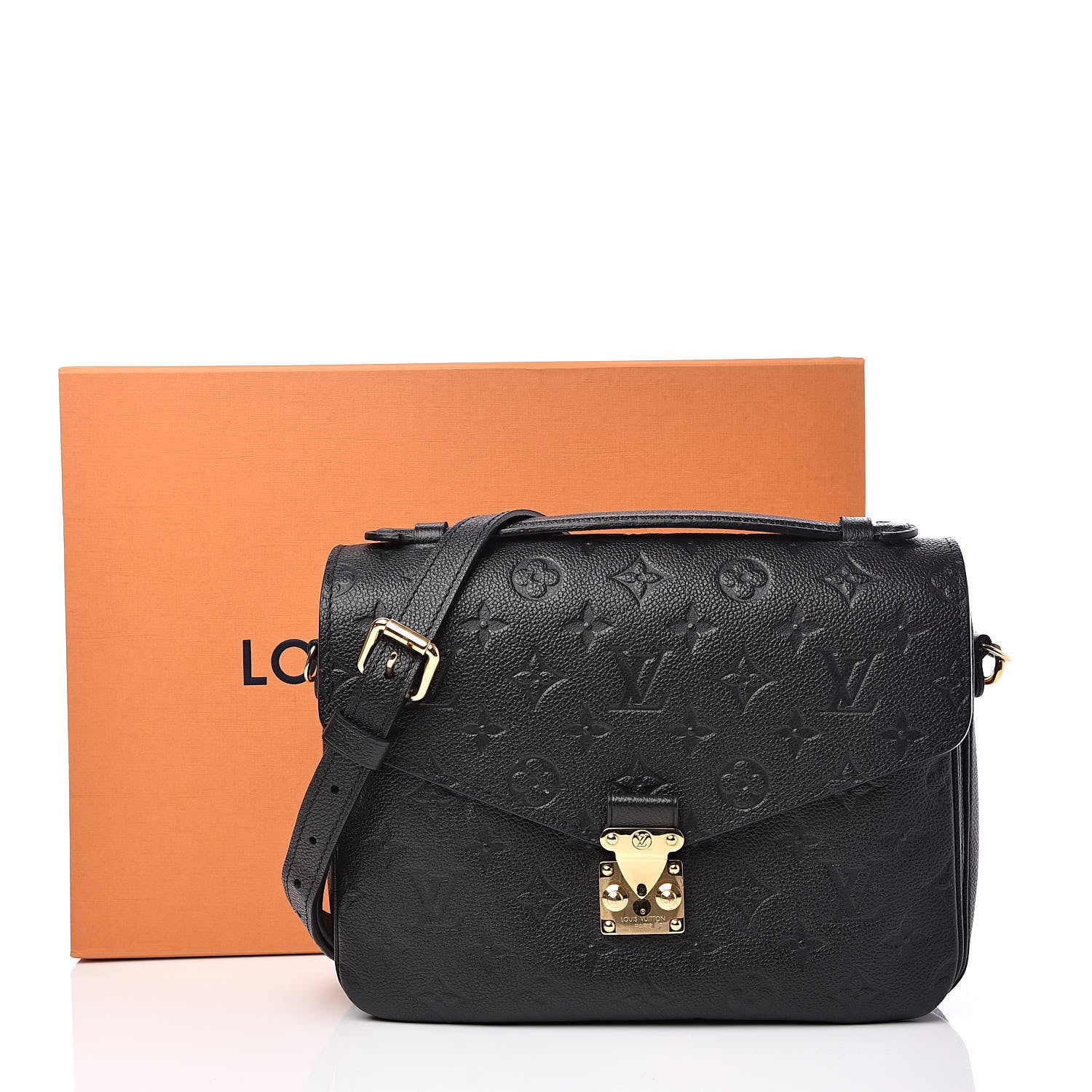 Louis Vuitton Empreinte Pochette Metis Black 10 of 10