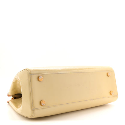 Louis Vuitton Vernis Brea MM Blanc Corail 4 of 14