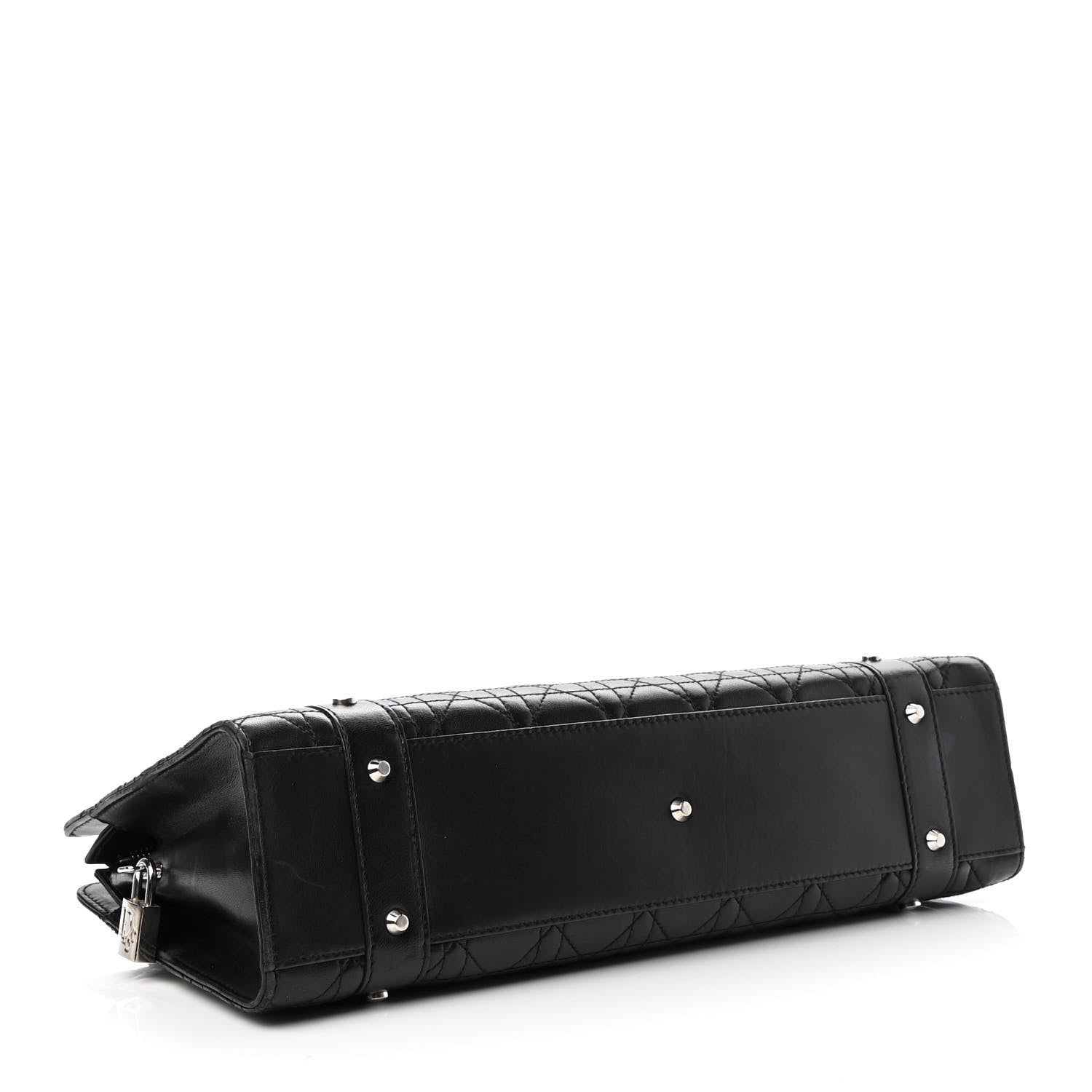 Christian Dior Lambskin Cannage Soft Lady Dior East West Black 3 of 10