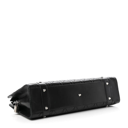 Christian Dior Lambskin Cannage Soft Lady Dior East West Black 3 of 10